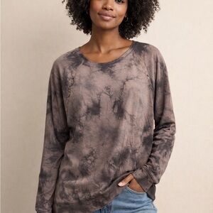 JoyLab Earthy Tie-Dye Long Sleeve Tee